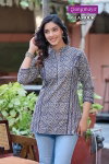 Glamour By Rangmaya Printed Cotton Ladies Top Wholesale Market In Surat
